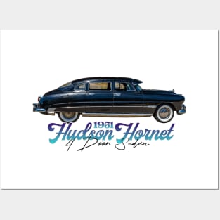 1951 Hudson Hornet 4 Door Sedan Posters and Art